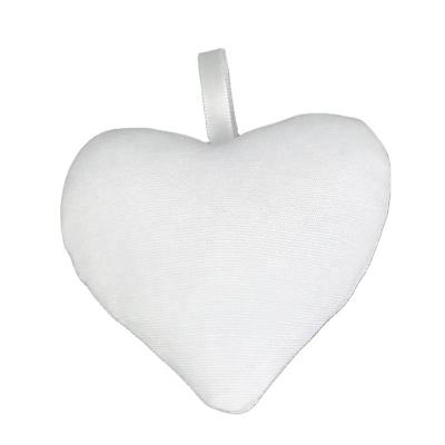 China Heart shaped mini pendant 100% eco-friendly cotton canvas in children's rooms home deco. for sale