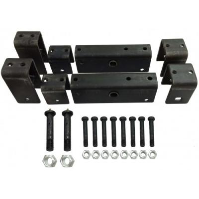 China Trailer Parts 7K HANGER KIT DOUBLE AXLE SLIPPER SPRING SUSPENSION KIT JY-HK-01 for sale