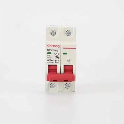 China Good price dz47-63 1p mini rcbo rcbo mccb c45n circuit breakers DZ47 for sale