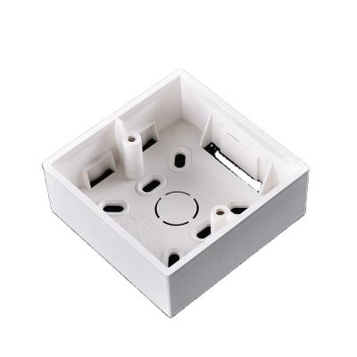 China Construction Waterproof PVC Electrical Cable Junction Box Electronics Projec for sale