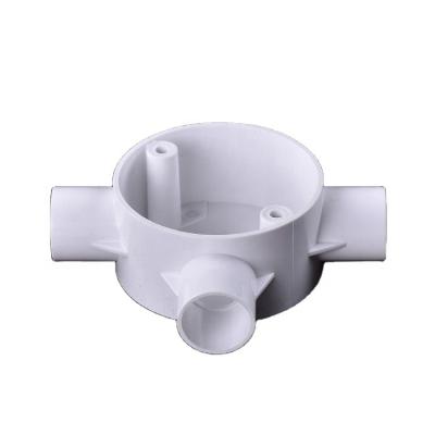 China Electrical Design Two Three Four Durable Waterproof Construction Or Low Price One By Way PVC Junction Box for sale