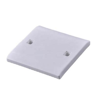 China Switch Cover Reducing 16 Year Forged 86x86x3mm White/Black Pipe Covers 20mm Diameter PVC China Small Plastic Male Square for sale