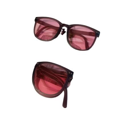 China Fashion sunglasses fashion sunglasses 2022 sunglasses summer TR90 sun protection women polarized sunglasses UV proof spring mirror legs wholesale for sale