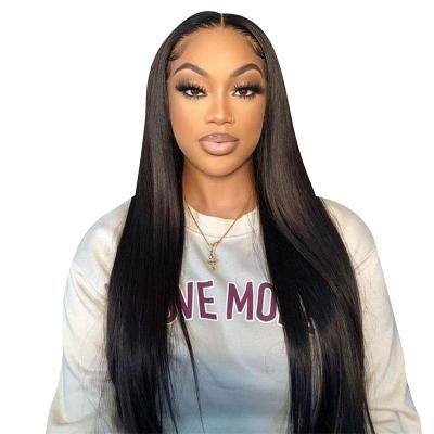 China Body Wave 13*4 4*4 Body Wave Silky Straight Bone Lace Wig Transparent Lace Wig Cheap Closed Hd Lace Front Wig for sale