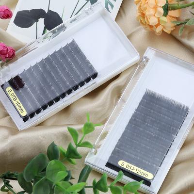 China Super Flexible Lashes Wholesale Private Label Pre-Grafted Planting B Shape Dense Mink Lashes Extension Personal Meche Cil Ciglia Extension for sale