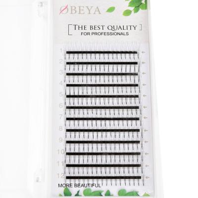 China Hot Selling Type Super Flexible Narrow Tier Eyelash Extensions Eyelash Graft Extensions Beautiful for sale