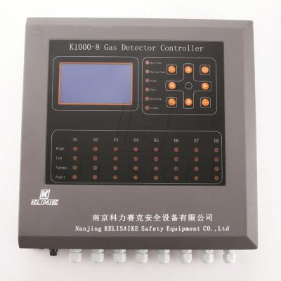 China Tasa de muestreo 0,1 s/canal Controlador de ocho canales con pantalla LED y alarma 3,0 kg en venta