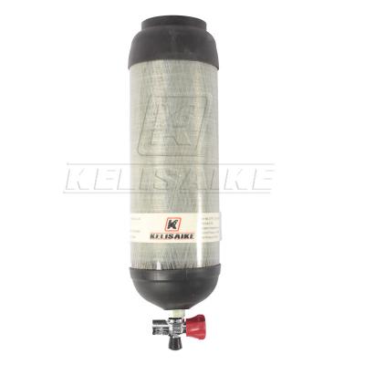 China Kl99 Composite Breathing Air Cylinder 6.8L 1.6MPa For Air Breathing Apparatus for sale