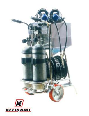 China Customized Kl99 Breathing Apparatus Trolley Easy To Operate 9L For 4 Cylinders for sale