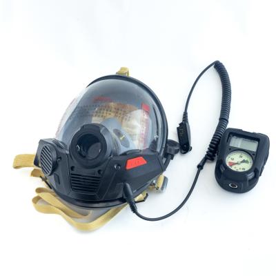 China Confortable 3L SCBA máscara facial completa con medidor de presión de pantalla digital en venta