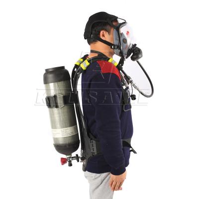 China Aparato de respiración de aire de 500 litros/minuto SCBA para el rescatista de emergencia en venta