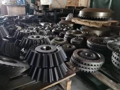 China Forging Steel Straight Bevel Gear For Cone Crusher 14.5 Module zu verkaufen