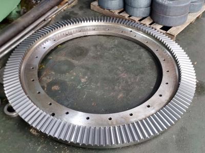 中国 Large Size Straight Bevel Gear With AISI 4140 Steel 42CrMo Steel 販売のため