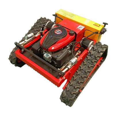 China 4-Stroke Weeding Machine Lawn Mower Mini Compact Remote Control Cheap Sale for sale