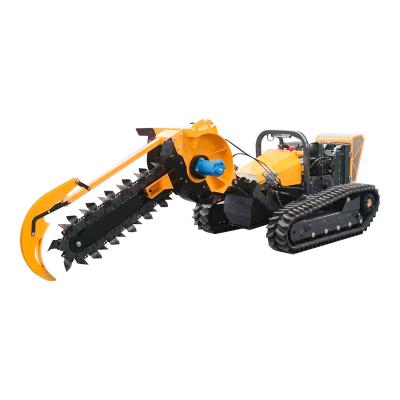 China Farms Max Digging Depth Trencher Crawler Chain Trencher Machine Price 1000mm for sale