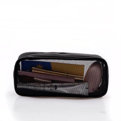 China BGS-1032 Mesh Storage See Through Makeup Viable Toiletry Bag Cosmetic Bag for sale