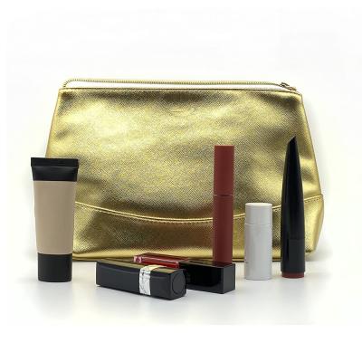 China Portable Fashion Travel Cosmetic Handbag Cosmetic Pocket Pouch Purse With Zipper for sale