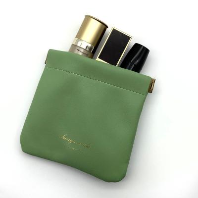 China BGS-A104-L Mini Durable Leatherette PU Storage Purse Hidden Magnetic Opening for sale