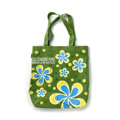 China YKB-02 Custom Printed Cotton Canvas Tote Bag Reusable Shopping Bag for sale