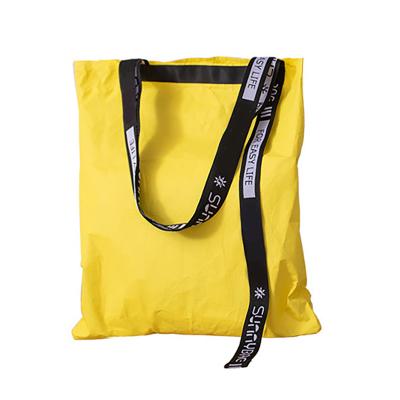 China Rigid Shoulder Bag Eco-Friendly Tyvek Tote Bag Environmental Durable Packaging for sale