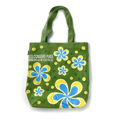 China Tote Cotton Canvas Tote Bag Custom Printed Reusable Shopping Bag for sale