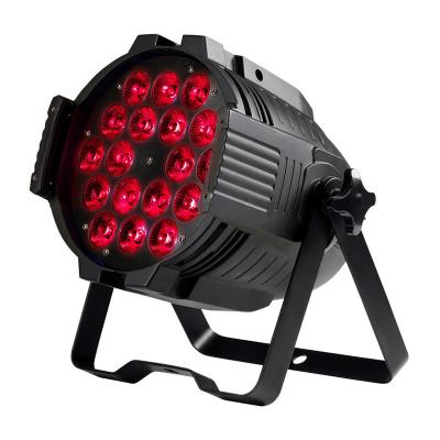 China Indoor Outdoor Indoor DJ Nightclub Stage Light 18x10W 5 in1 LED Par Light Professional LED PAR64 Stage Light for sale