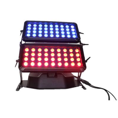 China Professional High Power 72pcs 10w RGBW 4in1 Stage City Color LED Outdoor Wall Washer Waterproof LED Spotlight Uplight for sale