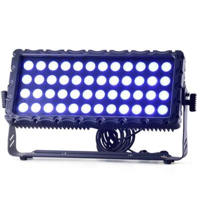 China Hot Sale LED Wall Stage Seal 48PCS 10W RGBWA IP65 Waterproof LED Landscape Flood Light Outdoor City Color for sale