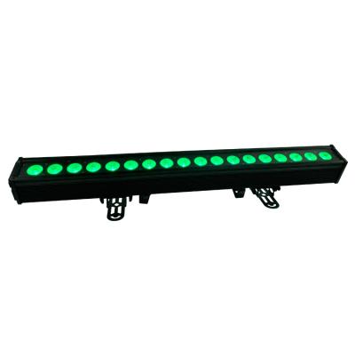 China Hot Sale Outdoor Hotel LED Wall Seal 18x18W 6-in-1 RGBWAUV LED Pixel Bar IP65 Waterproof Pixel Bar Light For DJ Bar Disco Party Show for sale