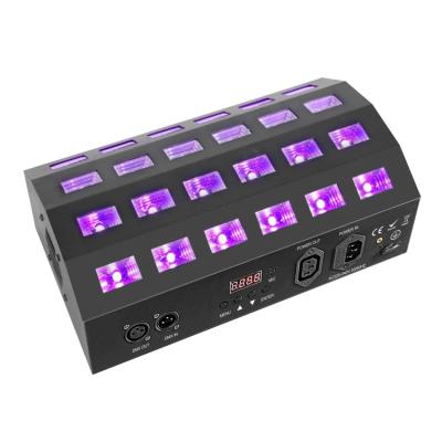 China Ultra Violet Light Effect New Hotsale 24PCS Noise Activated LED UV Light 100W LED Effect Lights For DJ Disco Party Live Show Festival Event for sale