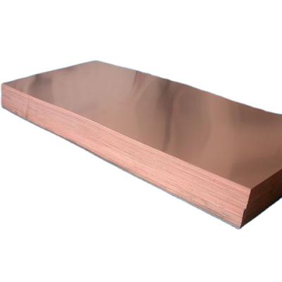 China Custom Copper Sheet 5mm Copper Sheet Electrical Copper Sheet Thick Plate for sale