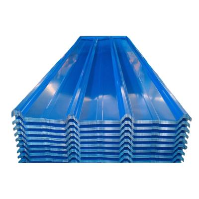 China Container Plate Color Prepainted Corrugated Galvanized / Alu - Zinc GI GL Roofing Sheet for sale