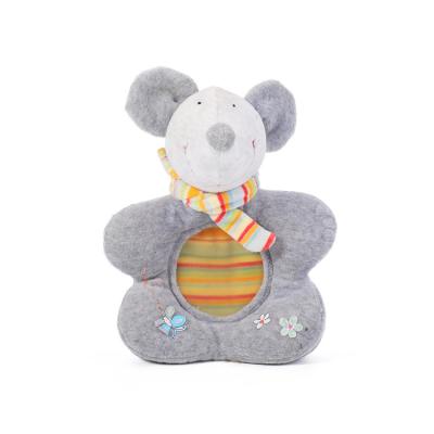 China Hot Sale Eco-friendly Plush Toys Little Mouse Cushion Stuffed Toy Soft Plush Baby Pillow for sale