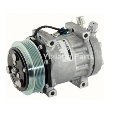 China Sanden Compressor 4092 SD7H15 85119605 4883 20514024 A/C Compressor 6PK For Caterpillar Customized for sale