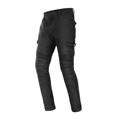 China Sports Breathable Motorbike Protective Motorcycle Riding Black Pants for sale