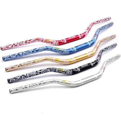 China Aluminum Motorcycle Handlebar Handlebar Motorcycle Handlebar Spare Parts Apply For Kawasaki Huanglong Yamaha for sale