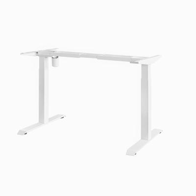 China Sit Stand Desk Home Office Modern Physical (Waist) Height Adjustable Electric Sit Stand Desks Desk Height Channel Table for sale