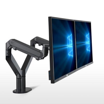 China â ‰ ¤ 87mm Ergonomic Computer Monitor Arm For Standing Desk With Clamp Grommet Support Base for sale