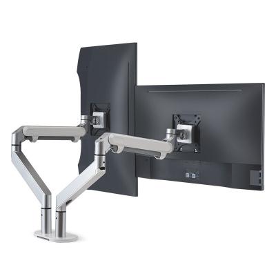 China â ‰ ¤ 87mm Single Monitor Stand With Height Adjustable Arm Mount 360 Degree Rotation Monitor Arm for sale