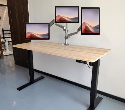 China Mordern Triple Monitor Vesa Mount Ergonomic PC Stand For 3 Monitor Computer Applied Screen Size 15