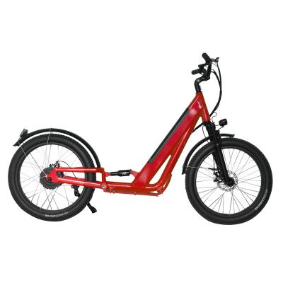 China Unisex Lohas 1000w 500S LCD Display 24 Inch Fat Tires Off Road All Terrain Electric Scooter For Adults for sale