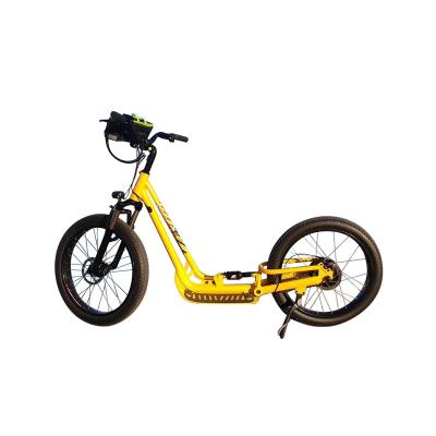 China Aluminum Alloy Unisex Adult Electric Scooter Big Tire Long Range Resistance Escooter for sale