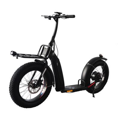 China Unisex Adult High Speed ​​Electric Scooter 500w Rear Motor E-scooter 20*4.0inch Fat Tire E-scooter for sale