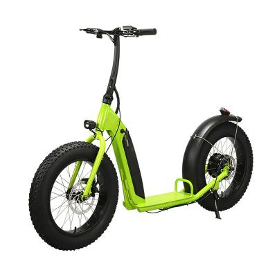 China PVC Europe Market 500w Motor High Speed ​​20 Inch Fat Tire Escooter for sale