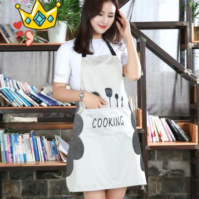 China Wholesale Custom Drink / Food Waterproof Christmas Cooking Kitchen Apron for sale