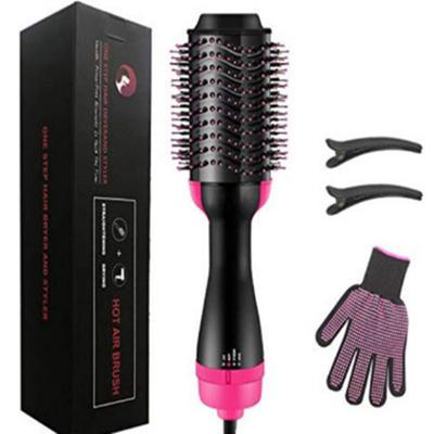 China 3 unique ceramic oval designs 3 fashion temperature and intensity settings in 1 hair and hair straightener curler and hair dryer for sale