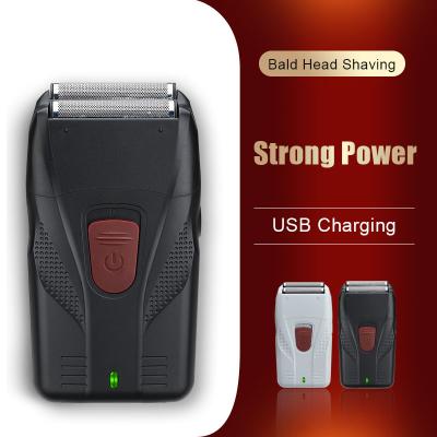 China LK2205 Single Blade Lithium Aluminum LK2205 Titanium Foil Shaver Clip Cordless Men Electric Beard Shaver for sale