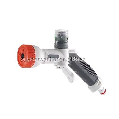 China Custom Wholesale PC Foam Sprinkler Car Wash Foam Spray Gun Plastic Foam Water Gun for sale