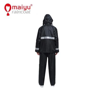 China Bachelor Waterproof Clothing OEM Service Work Rainsuit Anorak Jacket And Breeches for sale