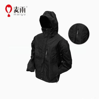 China High Quality Polyester Rain Jacket OEM Single and Raincoat Raincoats Maiyu Windproof Service for sale